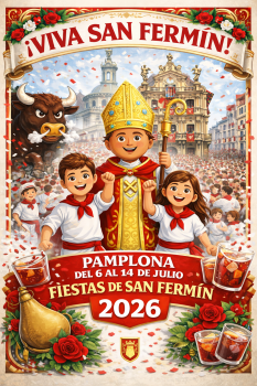 CARTELES DE SAN FERMÍN, YA ASOMAN LAS FIESTAS !!!